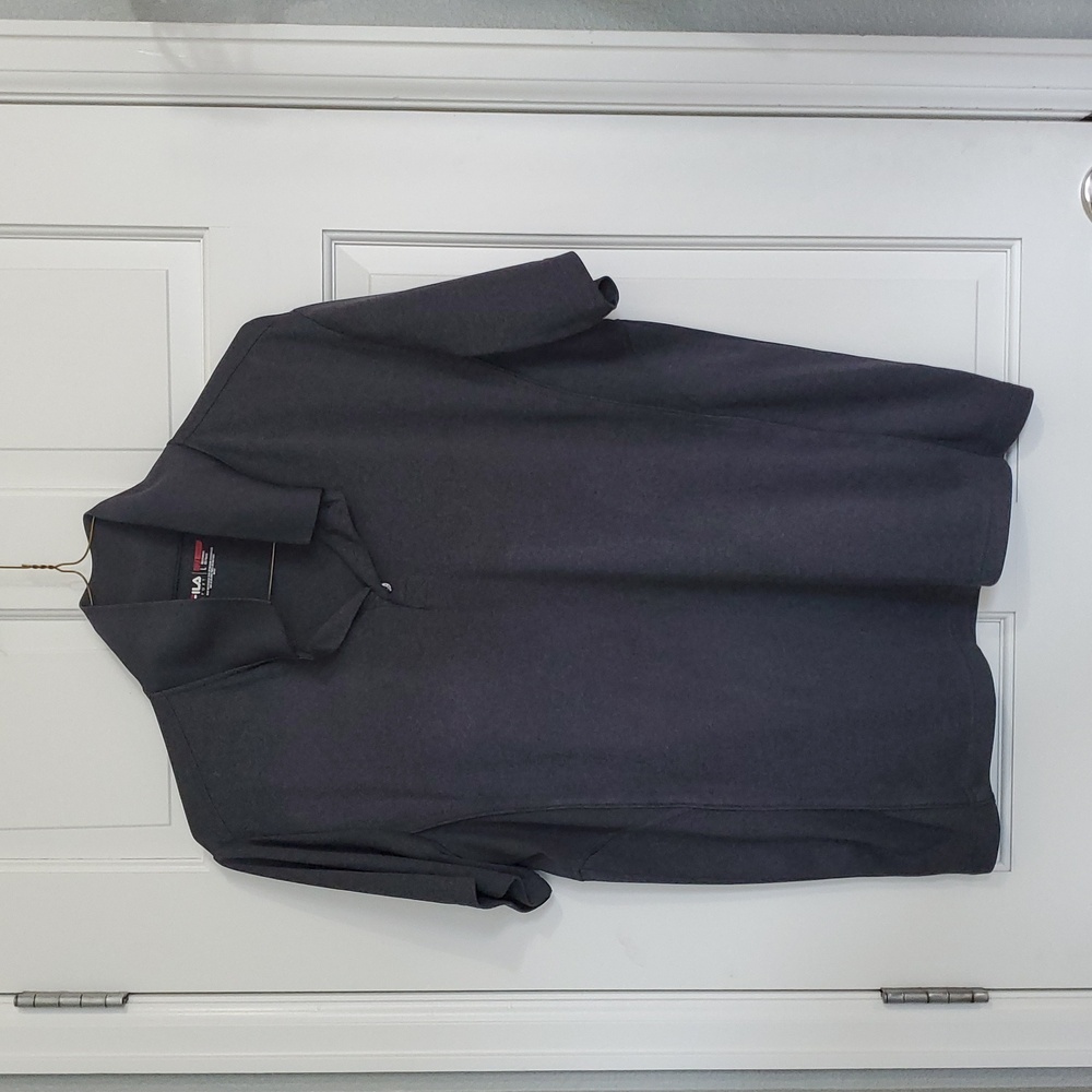 Fila Performance Golf Men's L Polo Shirt Charcoal